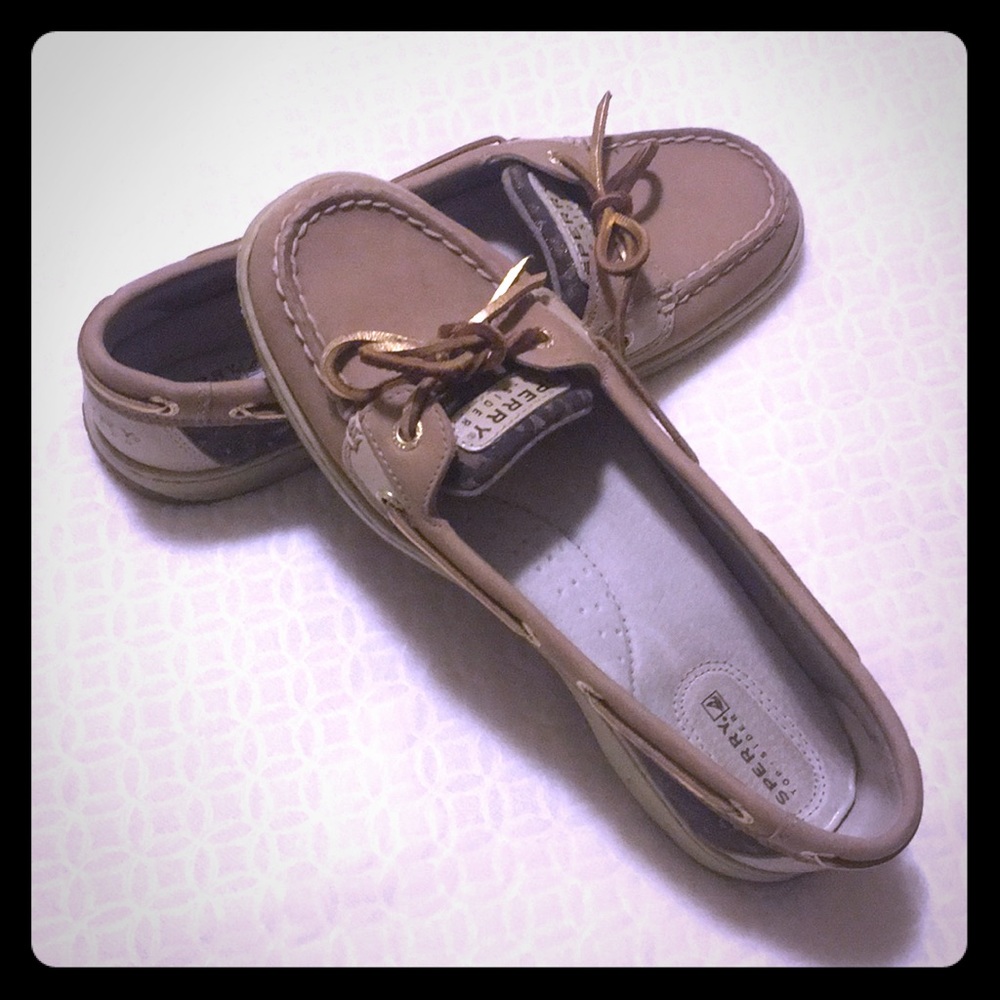 Sperry Angelfish Leopard Boatshoes